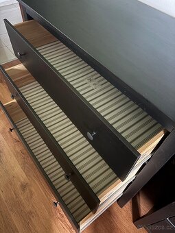 Komoda masiv Hemnes 2x - 9