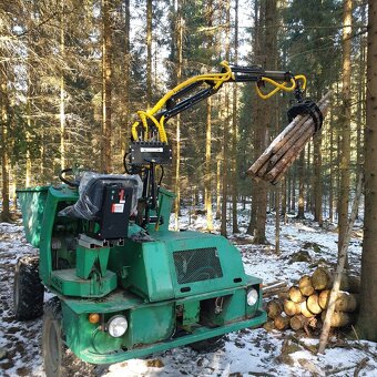 Hydraulická lesnická ruka 3,8 m do 3 bodu - 9