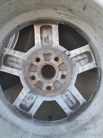 Alu BBS 5x112 r16 originál T4 "buřty" - 9