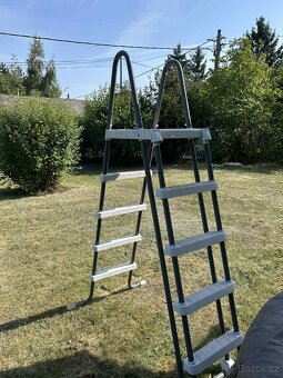 Prodám oválný bazén se vším potřebným příslušenstvím - 9