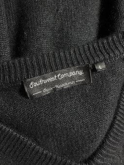 Hedvábné Kašmírový svetr Vel L-XL - 9