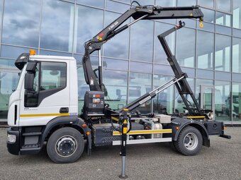 NOVÉ IVECO 140E22 EUROCARGO RUKA HIAB + KONTEJNER - 9