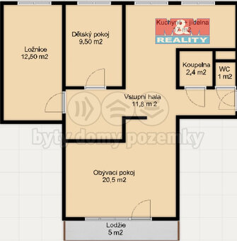 Prodej bytu 4+kk, 80 m², Praha 4, ul. Svojšovická - 9