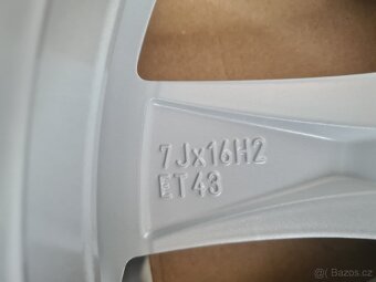 NOVÉ Alu SAGITTA 7Jx16" ET 43 Octavia, Superb ORIG - 9