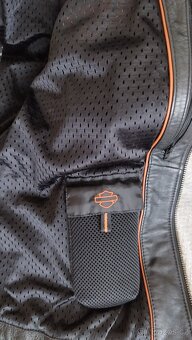 Harley Davidson Miss Enthusiast kožená bunda vel.M - 9