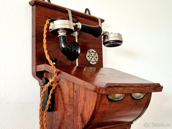 Starožitný telefon Telegrafverkets Verkstad, 1920 - 9