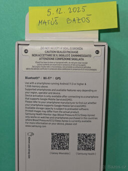 Nové Samsung Galaxy Watch 7 40mm BT béžové a zelené - 9