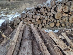Štípané dřevo na topení, suché - 9