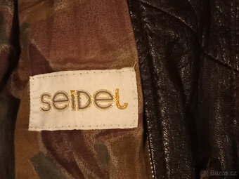 Kožená bunda pánská zn. Seidel (cca L-XL) - 9