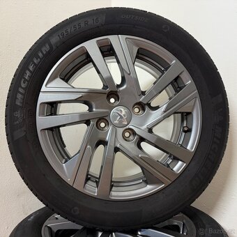 PEUGEOT/CITROEN 4x108 R16 ET38+LETNÍ 195/55R16 7mm - 9