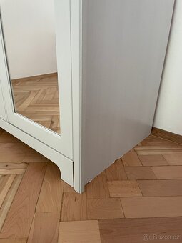 IKEA - ASPELUND šatní skříň se zrdcadlem - 9