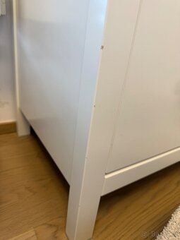 Komoda Hemnes Ikea bila - 9