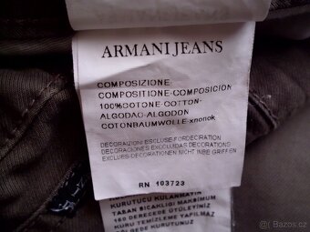 Armani  pánske nohavice   L-XL  38/34 - 9