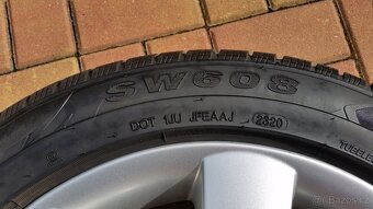 Zimní sada Škoda Octavia 1, VW Golf4 Bora 5x100 R16 4x7,5mm - 9
