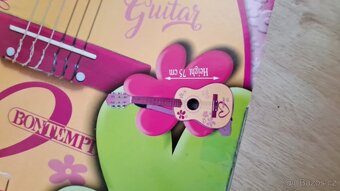 Dřevěná kytara Bontempi - 9