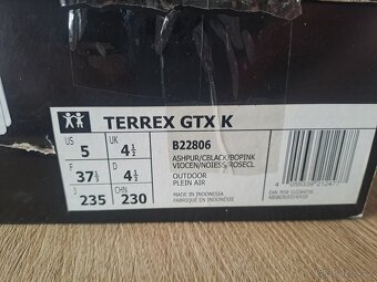 boty ADIDAS TERREX GTX K, vel. 37 1/3 - 9