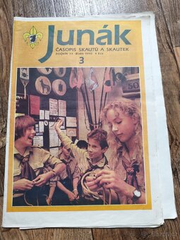 Časopis Mladý hlasatel a Junák 1990, 8ks - 9