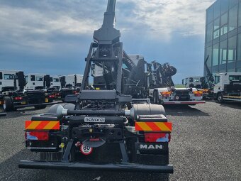 NOVÝ MAN 18.290 RUKA HIAB 102 + NOSIČ KONTEJNERU 10T - 9