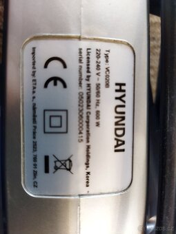 TYČOVÝ - RUČNÍ VYSAVAČ HYUNDAI - 9