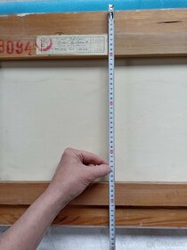 Obraz Pláž na Jadranu - olej na plátně - 9