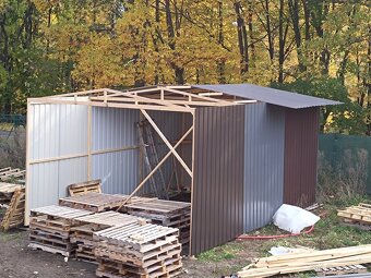 Prodám novou plechovou halu 7 x 4,5 m - 9