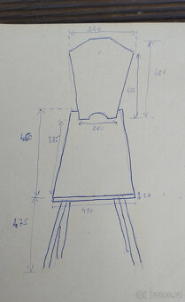 dvě židle z masivu - 9