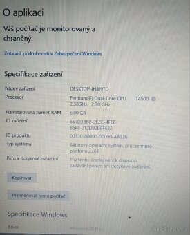 Notebook HP 620 DualCore T4500 6GB no SSD - 9