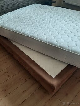 40ks postele z hotelu boxspring včetne matrace - 9