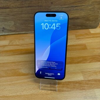 iPhone 15 Pro 128GB, modrý, 100% baterii (12 měsíců záruka) - 9