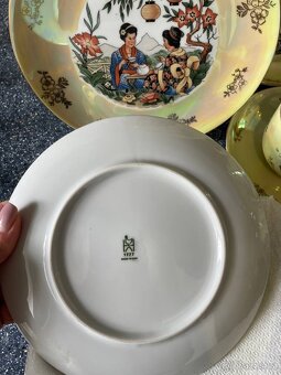 Porcelánový vintage čajový servis Kahla Porzellan - 9