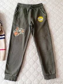 Tepláky + svetřík pro chlapce, vel.122-128 - 9