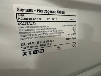 Lednice s mrazákem Siemens (113) - 9