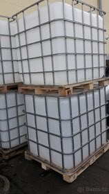 1000 litrů IBC kontejner, IBC box, nádrž, nadrze, zasobník - 9