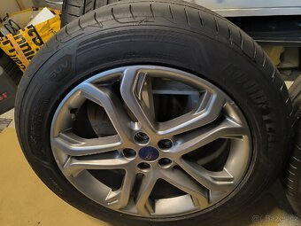 Alu kola Ford Kuga Edge 5x108 r19 Originál,pneu 5,5mm - 9