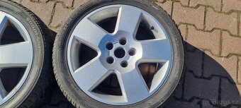 Alu kola originál Škoda Superb 5x112 7x17 ET37 3U0 601 025 - 9