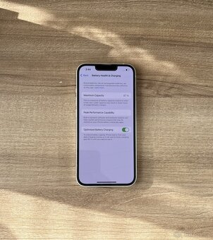Iphone 13 128 GB Bílý - DOBRÝ STAV - 9