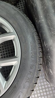 Zimní pneu kola 265/50 r19 BMW X5 M zimní sada , kola - 9
