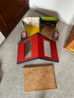 Dětský domeček pro panenky 70x50cm - 9