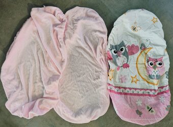 Proutěný košík pro miminko s příslušenstvím - 9