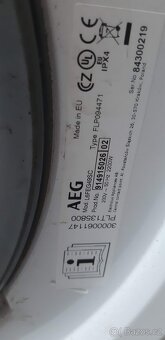 Aeg drahá prač̣ka levnĕ 9kg - 9