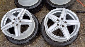 Zimní alu kola Mercedes-Benz 5x112 r17 - 9