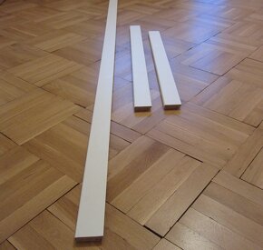 Soklové podlahové lišty 4 m a úchytky clip G (35 ks) - 9