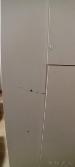 Vyvýšená postel se skrini bez stolku - 9