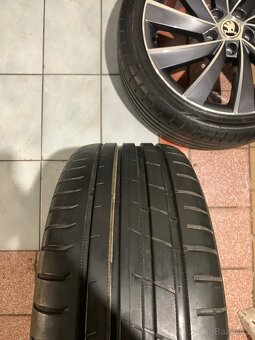Alu kola Škoda R18 5X112 LETNÍ PNEU 225/40 R18 TURBINE - 9