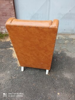 Křeslo koženkové - 9