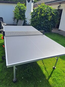 Venkovní stul na stolní tenis(pingpong)+obal,jako nový - 9