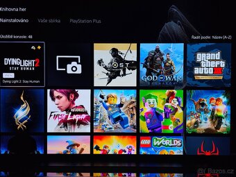 PLAYSTATION 5 + 2X OVLADAČ + SSD + 46 HER + VERTIKÁL STOJAN - 9