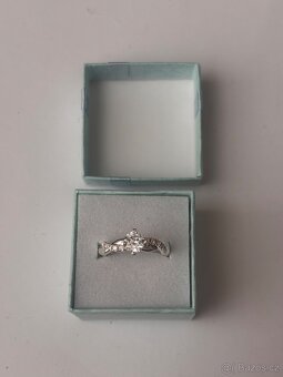 Nové stříbrné prstýnky punc 925 - 9