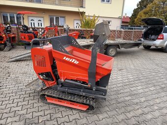 Pásový minidumper nůžkové zvedání korby - 9