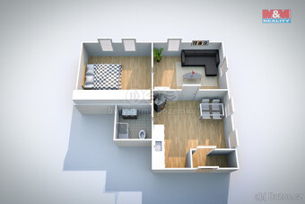 Prodej bytu 2+1, 54 m², Valtířov - Velké Březno. - 9